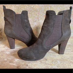 Nicole Leather Booties